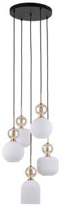 TK Lighting Závěsné svítidlo na lanku 11593 SOPHIA koňaková bílá