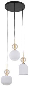 TK Lighting Závěsné svítidlo na lanku 11592 SOPHIA koňaková bílá