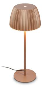BRILONER Loca stolní lampa - 8W, 800lm, LED, dotykový vypínač, stmívatelná, teplá bílá, kávová 7625017