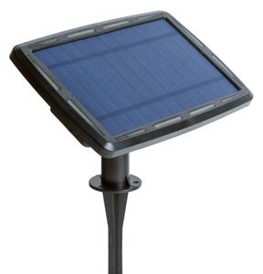 LED Stmívatelný solární řetěz 25xLED/1,5W/3,7/5V 2200 mAh 15 m IP65 černá + DO