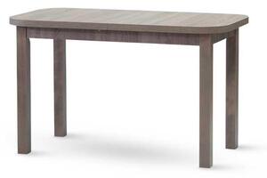 Jídelní rozkládací dřevěný stůl SOFT — 127x68cm (rozklad + 35 cm), více barev