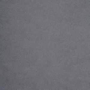 3místná pohovka Chesterfield samet 199 x 75 x 72 cm šedá