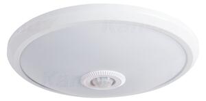 KANLUX Stropní LED přisazené osvětlení s čidlem KARLO, 14W, denní bílá, 29cm, kulaté 18121