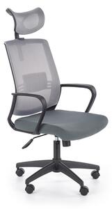 Kancelářská otočná židle ARSEN — látka, šedá