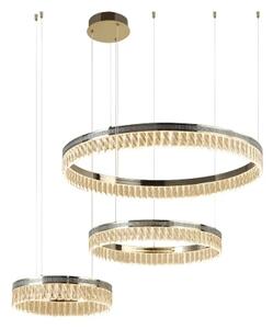 LED Stmívatelný křišťálový lustr na lanku THALIA LED/120W/230V 3000-6000K + DO
