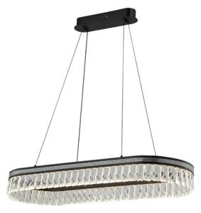 LED Stmívatelný křišťálový lustr na lanku THALIA LED/50W/230V 3000-6000K + DO