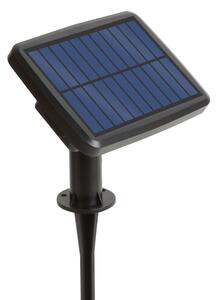 LED RGBIC Ssolární řetěz 15xLED/1,3W/3,7V 2200 mAh 8 m IP65 černá + DO