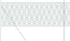 Hexagonální oplocení 0,4 x 10 m PVC Zelená
