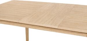 Dubový rozkládací jídelní stůl Woodman Skagen 140/180 x 90 cm
