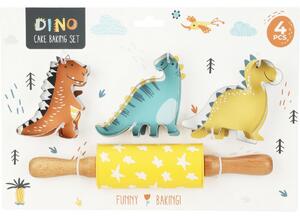 La Cucina Dětská sada na pečení Dino, 4 ks