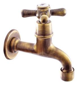RAV Slezák MK193SM - Umyvadlová baterie MORAVA RETRO 11,8 cm stará mosaz