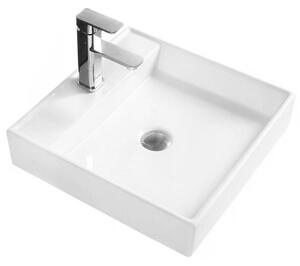 Mexen Blanca umyvadlo na desce 44 x 44 cm, bílá - 21624400