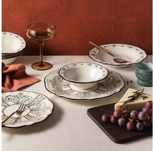 Jídelní sada 24 ks pestrobarevná/porcelán