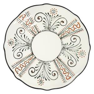 Jídelní sada 24 ks pestrobarevná/porcelán