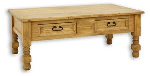 ST707 dřevěný konferenční stůl z přírodní borovice Drewmax (Povrch přírodní vosk!)