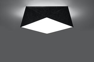 SOLLUX LIGHTING Stropní osvětlení HEXA 35, 2xE27, 60W, černé, 40x15x40cm SL.0690