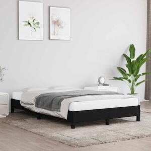 Rám postele bez matrací černá 120x190 cm textil 3269607
