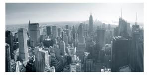 Fototapeta - New York panorama v černé a bílé 550x270 + zdarma lepidlo