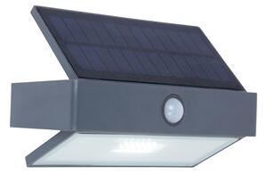 LUTEC Venkovní LED nástěnné solární osvětlení s čidlem ARROW, 2,3W, denní bílá, IP44 6910601335