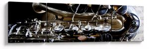 Obraz - Saxofon (170x50 cm)