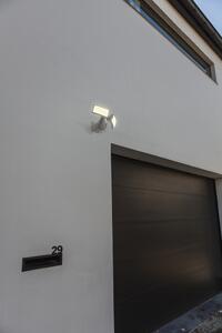 LUTEC Venkovní LED nástěnné osvětlení s čidlem ARC, 19W, denní bílá, IP54 7632201053