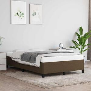 Rám postele bez matrací tmavě šedá 120x190 cm textil 3269634