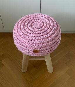 Stolička - růžová