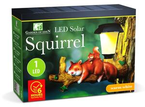 LED Solární svítidlo LED/1,2V 300 mAh IP44 veverka