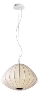 LED Lustr na lanku BOLA LED/11W/230V + 1xE27/5W krémová