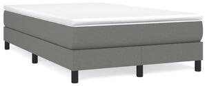 Box spring postel s matrací tmavě šedá 120x190 cm textil 3269658