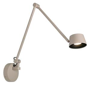 LED Stmívatelná nástěnná lampa SAVINA LED/9W/230V béžová