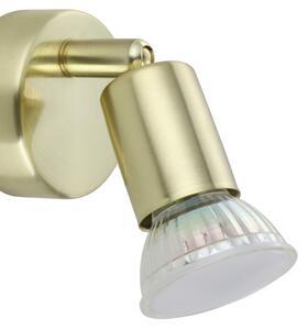 Eglo 33184 - LED Nástěnné bodové svítidlo BUZZ-LED 1xGU10/2,8W/230V 3000K zlatá
