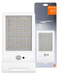 LEDVANCE Venkovní LED solární nástěnné osvětlení DOORLED, 3W, denní bílá, IP44, bílé