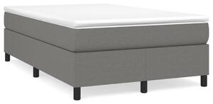 Box spring postel s matrací tmavě šedá 120x190 cm textil 3269684