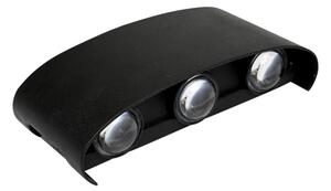 HÖFFTECH - LED Venkovní nástěnné svítidlo UP&DOWN 6xLED/1W/230V IP65