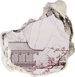 Díra 3D fototapeta nálepka Čínská příroda nd-p-33354243