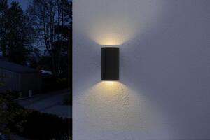 LEDVANCE Venkovní LED nástěnné svítidlo ENDURA STYLE UPDOWN, 11,5W, teplá bílá, IP44, šedé