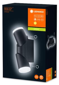 LEDVANCE Venkovní LED nástěnné bodové svítidlo ENDURA STYLE UPDOWN FLEX, 12,5W, teplá bílá, IP44