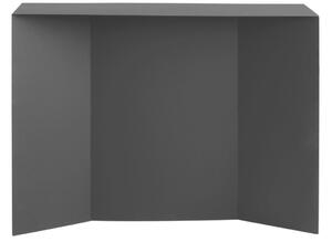 Nordic Design Černý kovový toaletní stolek Elion 100 cm