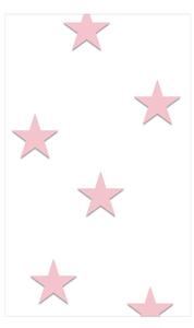 Fototapeta - Dětské růžové hvězdy 50x1000 + zdarma lepidlo