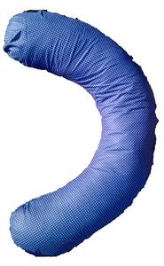 KHC Kojící těhotenský relaxační polštář Miki Obrovský Puntíky Pratelný potah O=240cm