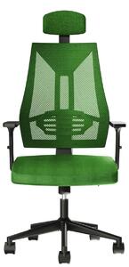 Zelená síťovaná kancelářská židle Decofi's Melody