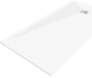Mexen Stone+ kompozitní obdélníková sprchová vanička 200 x 100 cm, bílá - 44101020
