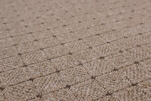 Condor Carpets AKCE: 80x150 cm Metrážový koberec Udinese béžový new - neúčtujeme odřezky z role! - S obšitím cm