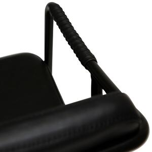​​​​​Dan-Form Černá koženková barová židle DAN-FORM Boto 67 cm
