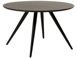 ​​​​​Dan-Form Černý dřevěný kulatý jídelní stůl DAN-FORM Eclipse 120 cm