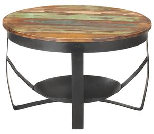 Konferenční stolek Ø 68 x 43 cm masivní recyklované dřevo