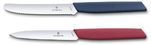 VICTORINOX Sada nožů Swiss Modern Bold LE 2022 2 ks červený a modrý