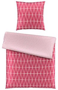 OBOUSTRANNÉ POVLEČENÍ, satén, pink, 135/200 cm Novel - Online Only povlečení, Online Only