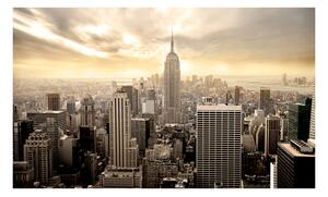 Fototapeta - New York - Manhattan za úsvitu 450x270 + zdarma lepidlo